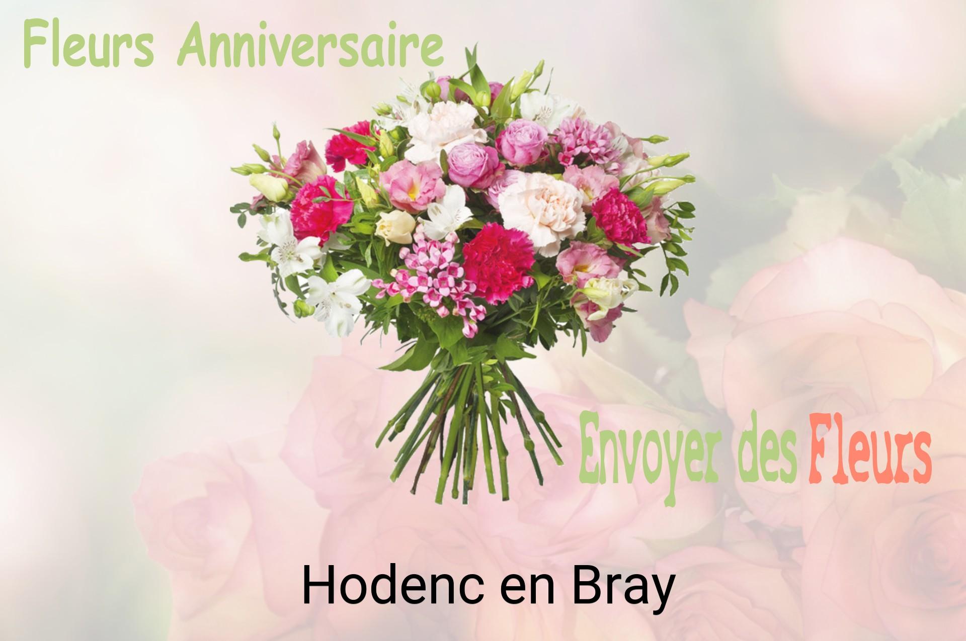 Bouquet de fleurs d’anniversaire livré à Hodenc-en-Bray